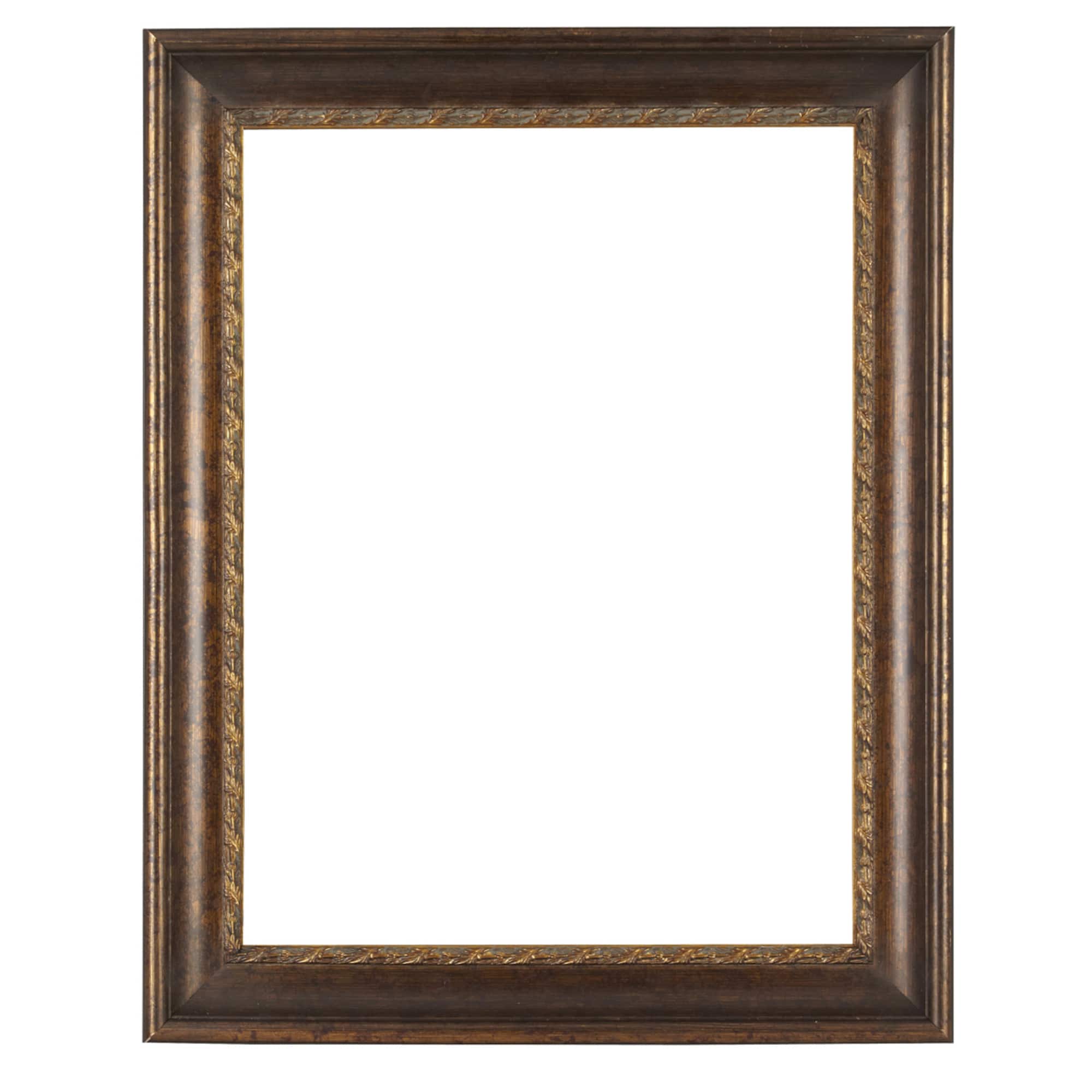 Gold Open Back Frame With Red Accents by Studio Décor®